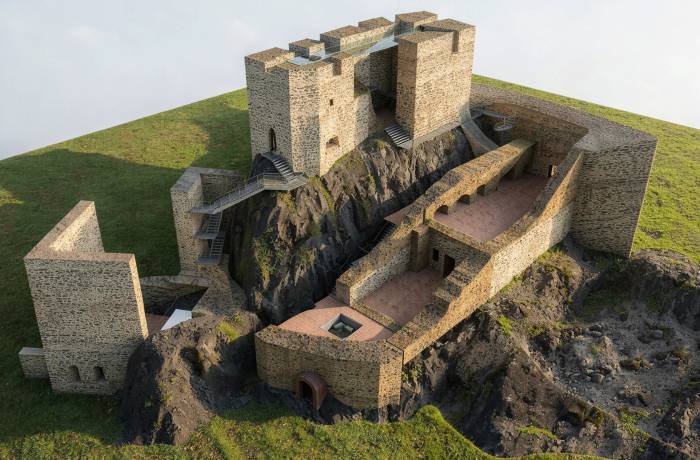 LEVICKÝ HRAD OBNOVA